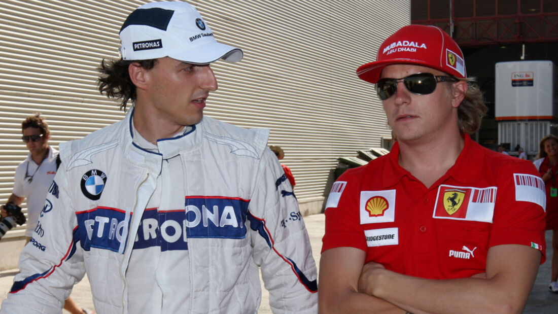 Kimi Räikkönen Robert Kubica Formel 1 2009