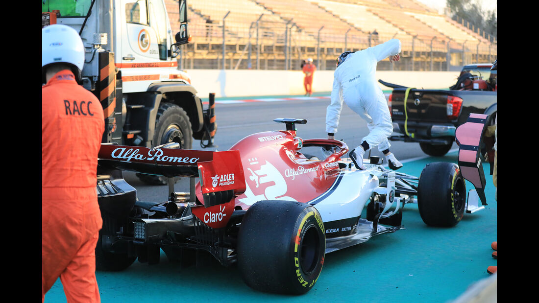 Kimi Räikkönen - Sauber - Barcelona - F1-Test - 18. Februar 2019