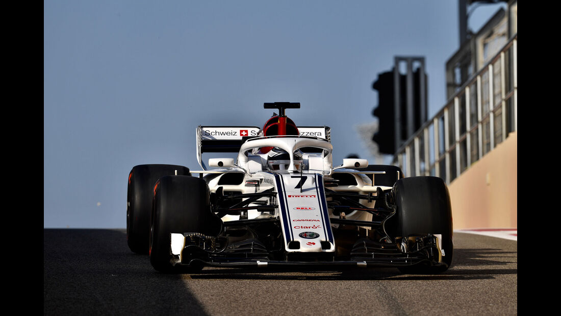 Kimi Räikkönen - Sauber - F1-Testfahrten - Abu Dhabi - 27.11.2018