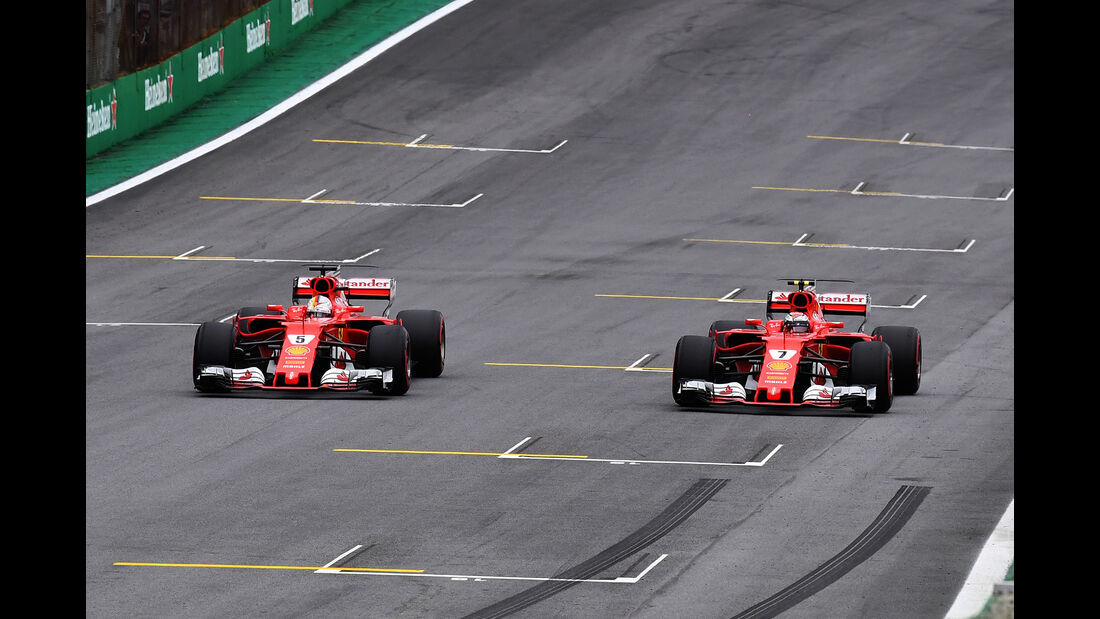 Kimi Räikkönen & Sebastian Vettel - GP Brasilien 2017