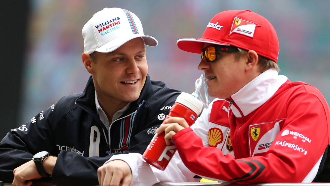 Kimi Räikkönen & Valtteri Bottas - GP China 2015