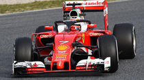 Kimi Räikönen - Ferrari - Formel 1-Test - Barcelona - 3. März 2016