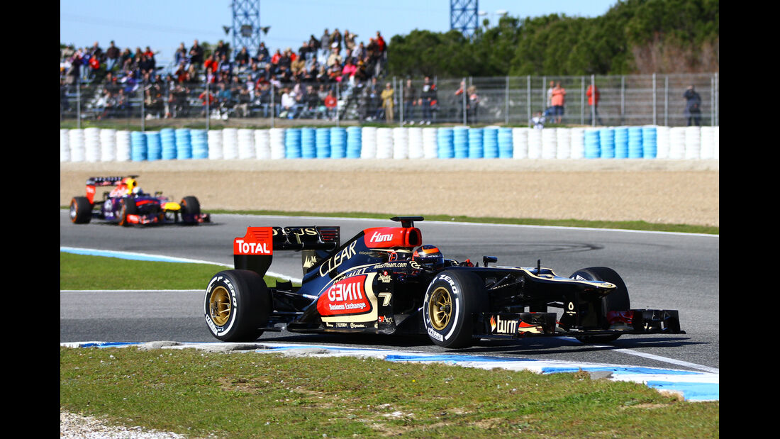 Kimi Raikkonen, Lotus, Formel 1-Test, Jerez, 8. Februar 2013