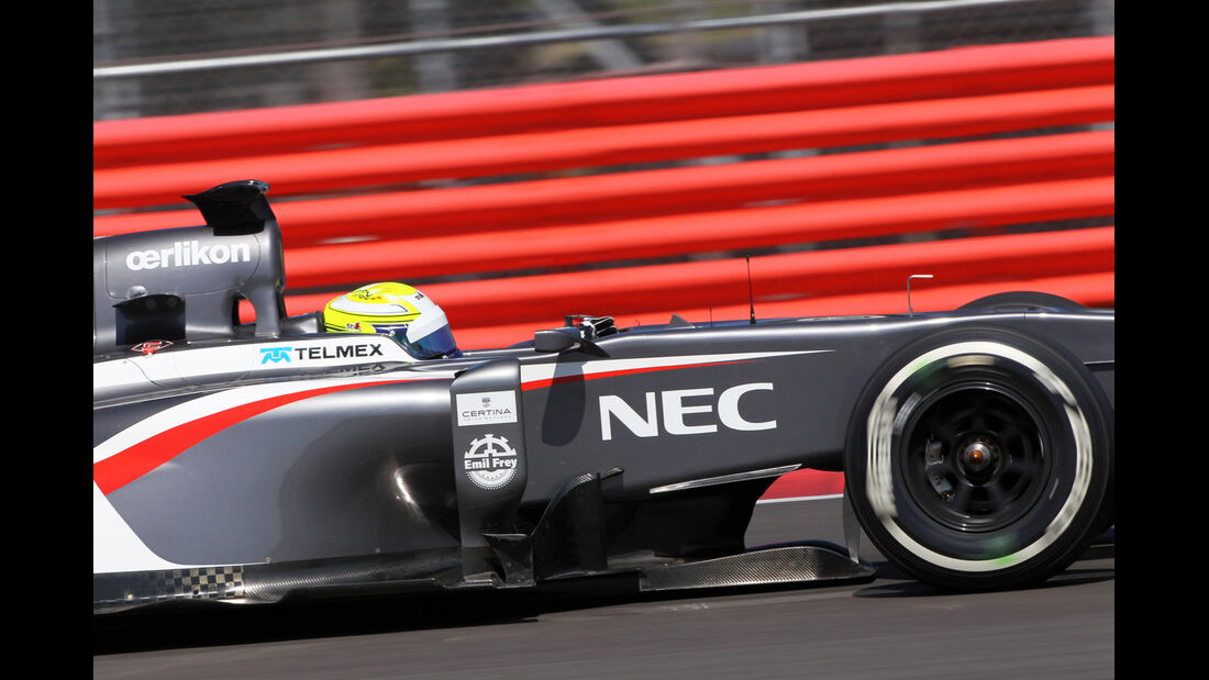 Kimiya Sato - Sauber - Young Drivers Test - Silverstone - 19. Juli 2013