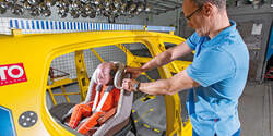 Kindersitz-Crashtest, Einbau