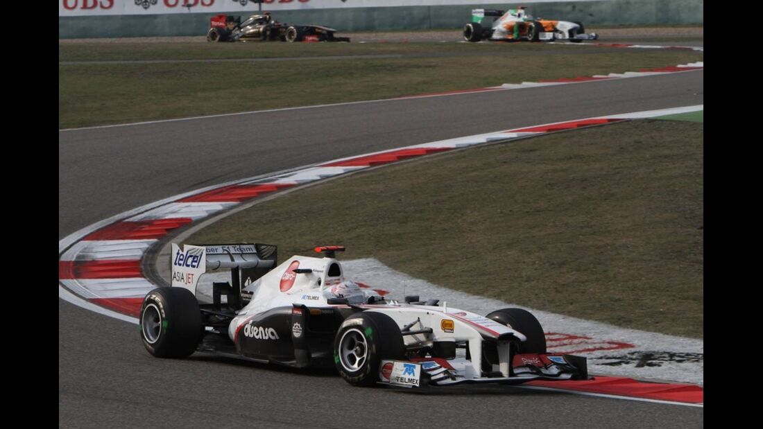 Kobayashi Formel 1 GP China 2011