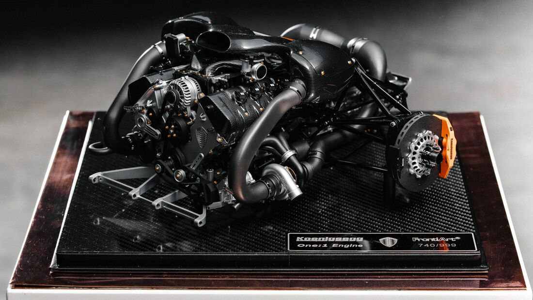Koenigsegg Motor Modell