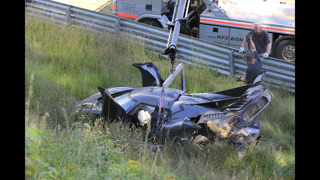 Koenigsegg One:1 Crash Nürburgring Unfall