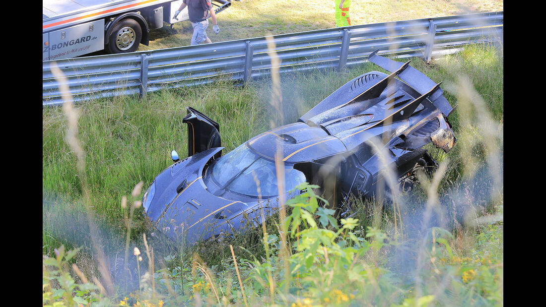 Koenigsegg One:1 Crash Nürburgring Unfall