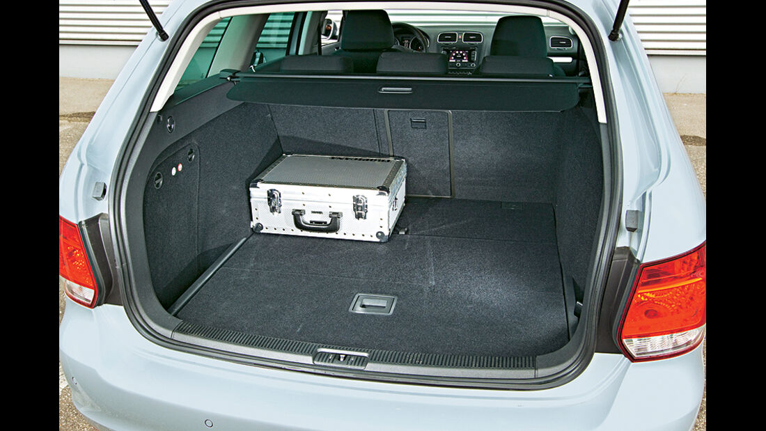 Kofferraum von VW Golf Variant