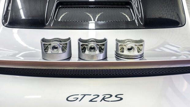 Kolben aus 3D-Drucker, Porsche