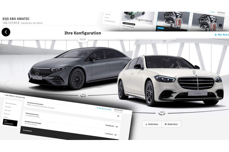 Mercedes Eqs Und S Klasse Im Vergleich 2021 Auto Motor Und Sport