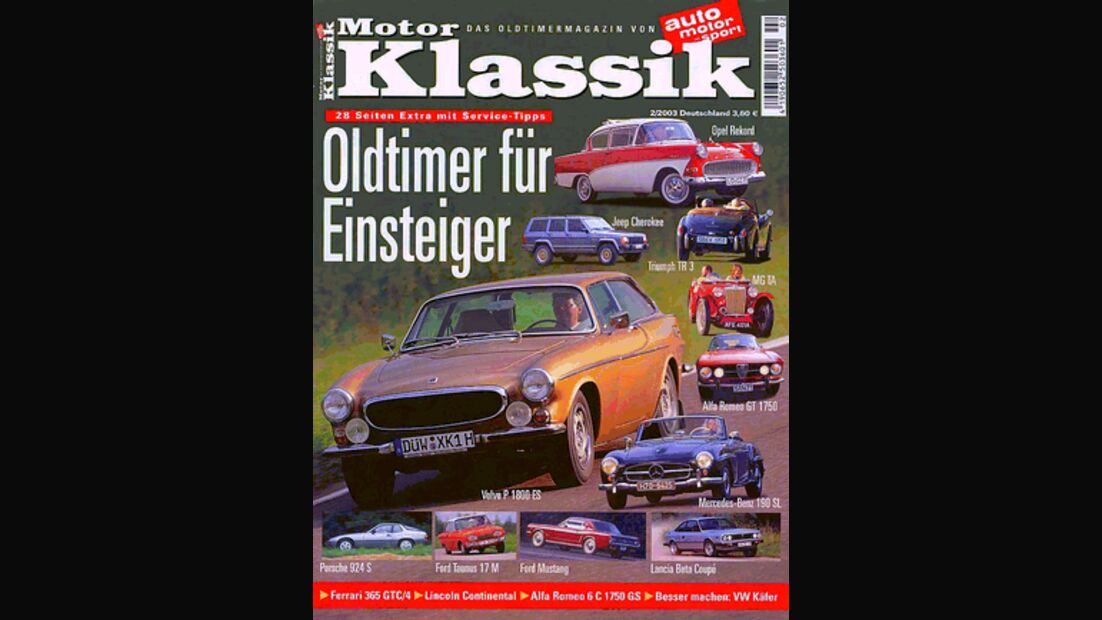 Kopie von Titel Motor Klassik, Heft 02/2003
