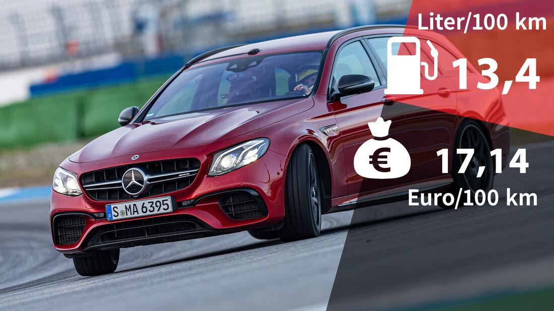 Kosten Realverbrauch Mercedes-AMG E 63 S 4Matic T-Modell