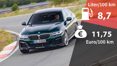 Kosten und Realverbrauch BMW Alpina D5 S