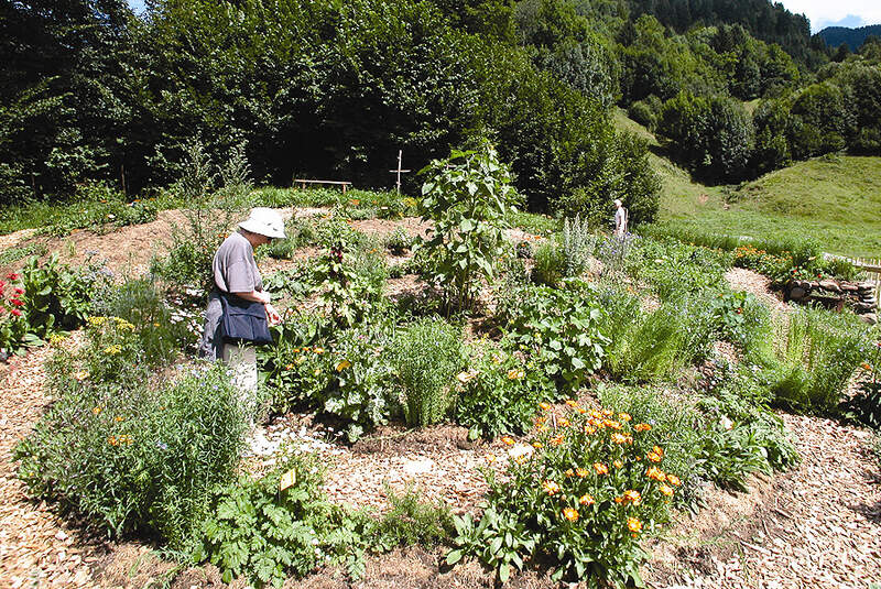 Kräutergarten im „Holdamoos