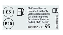 Kraftstofflabel EU
