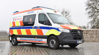 Krankentransportwagen (eKTW) auf Basis Mercedes eSprinter