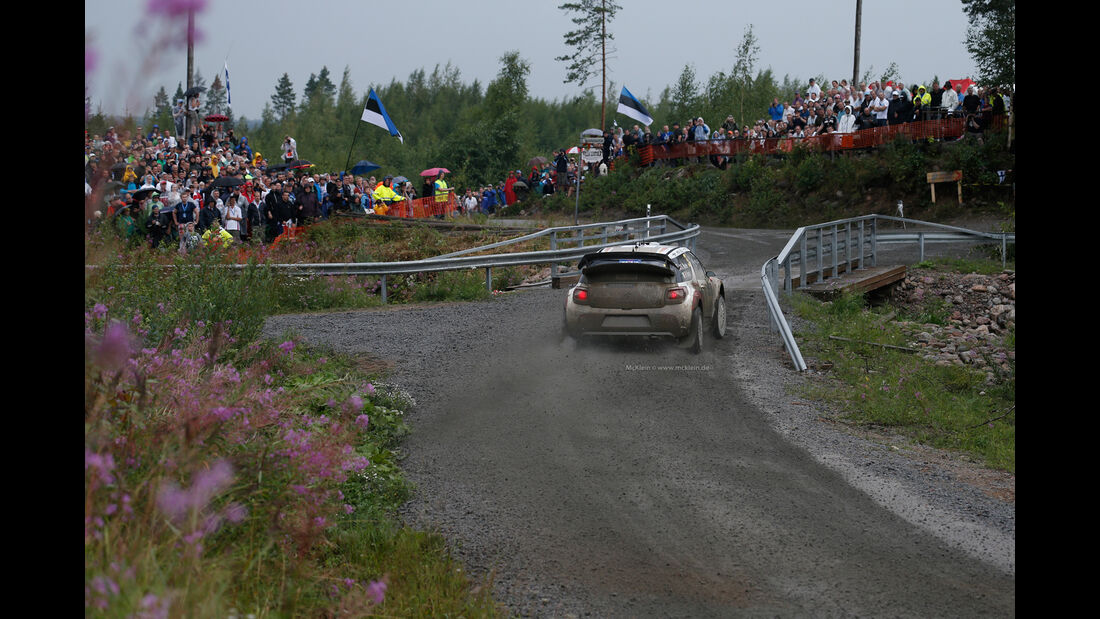 Kris Meeke - Rallye Finnland 2014 - WRC - Tag 4 - Citroen DS3 WRC