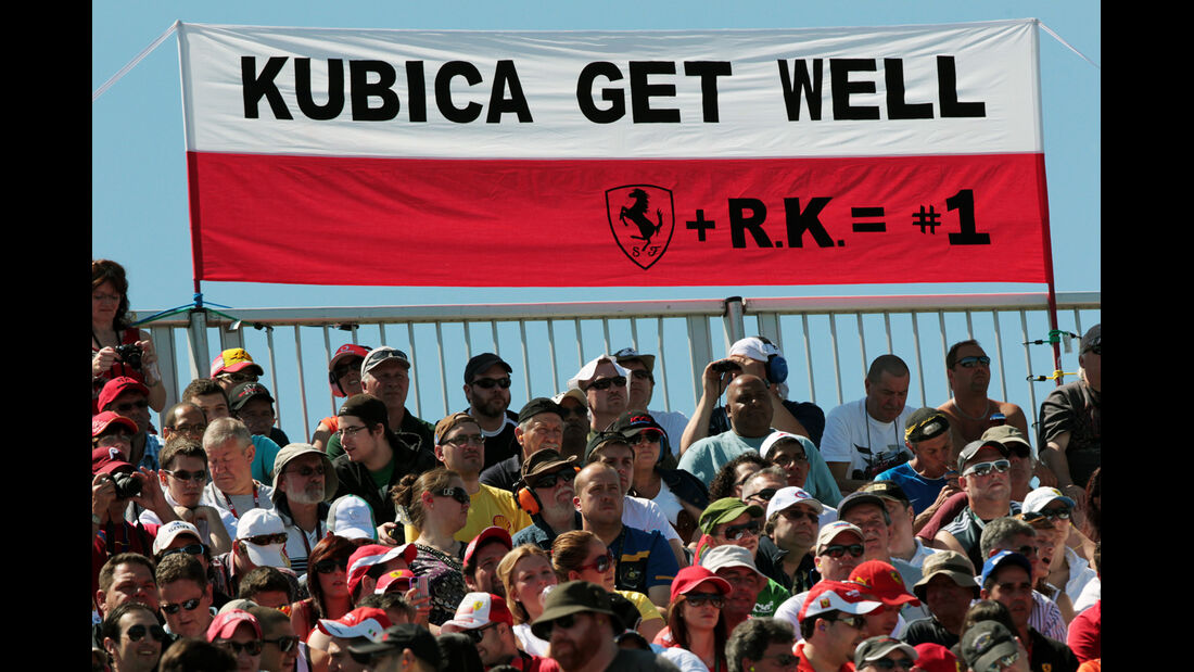 Kubica-Fans - Formel 1 - GP Kanada - 10. Juni 2012