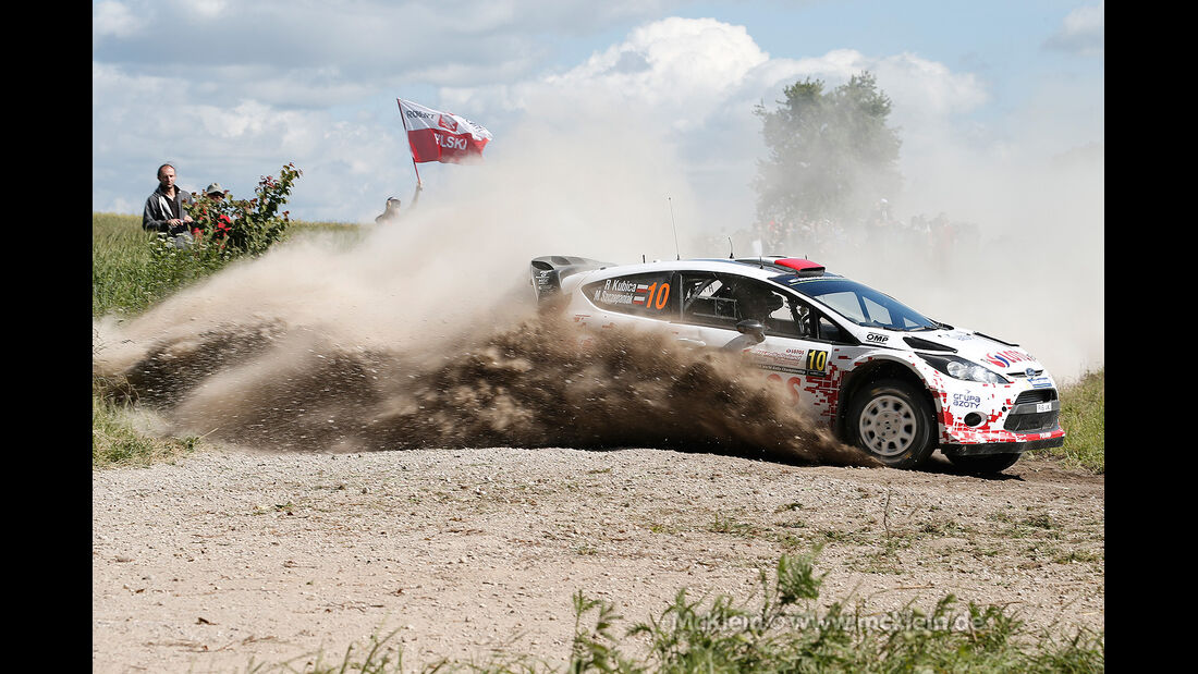 Kubica Rallye Polen 2014