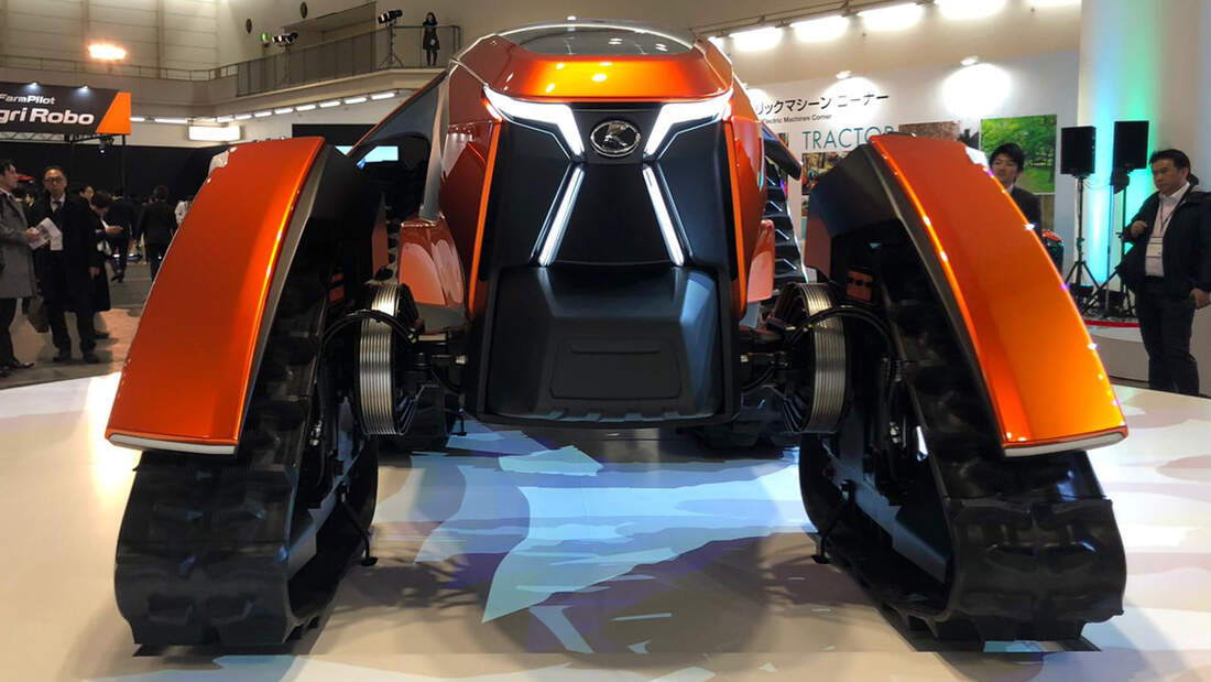 Kubota Xtractor Autonom fahrender ElektroTraktor AUTO MOTOR UND SPORT