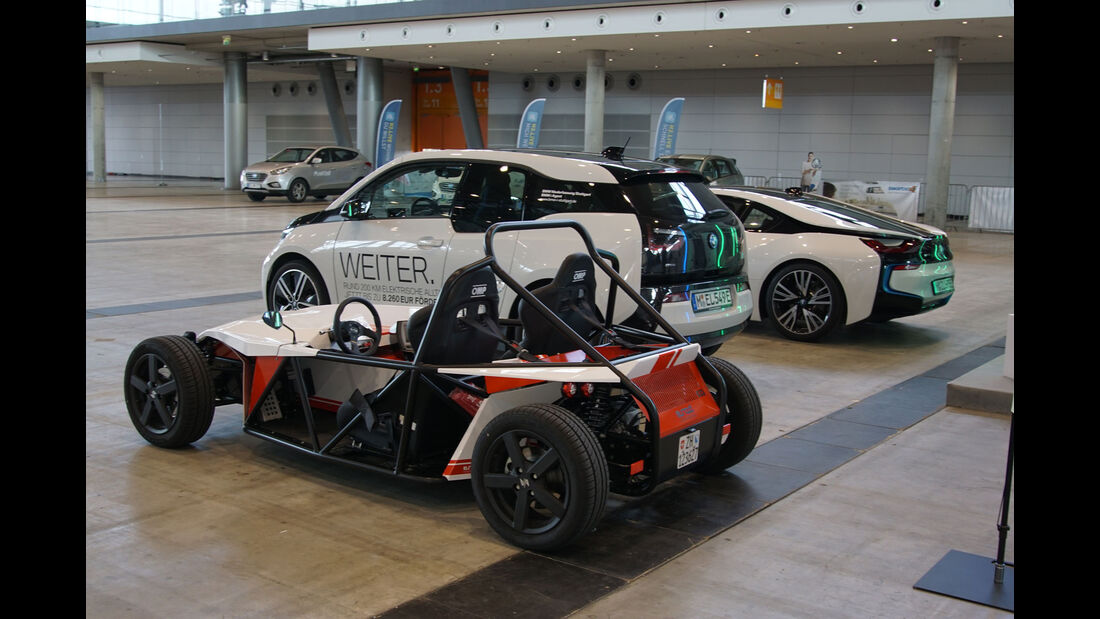 Kyburz eRod - Electric Vehicle Symposium 2017 - Stuttgart - Messe - EVS30
