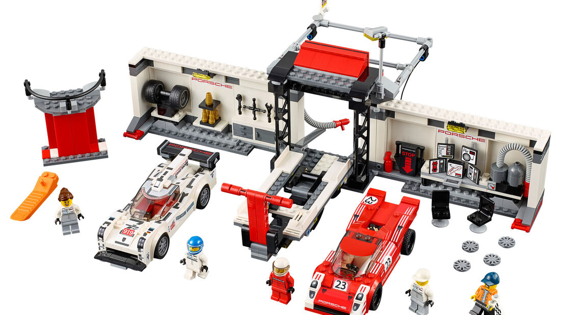 LEGO Speed Champions Set - sieben Autolegenden