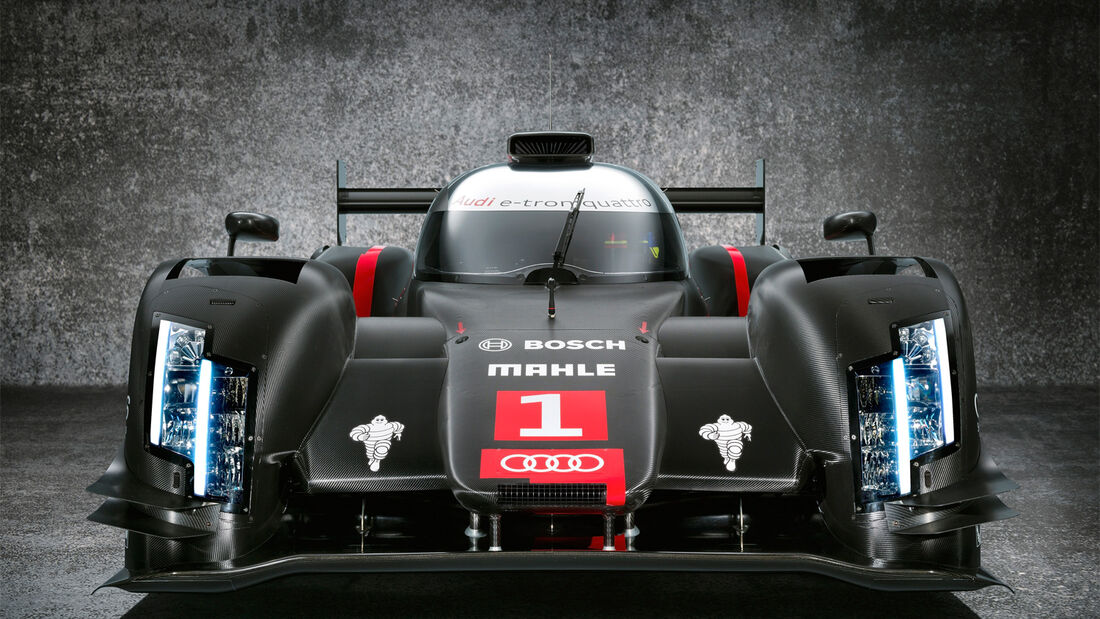 LMP1- Audi R18 e-tron Quattro, Frontansicht