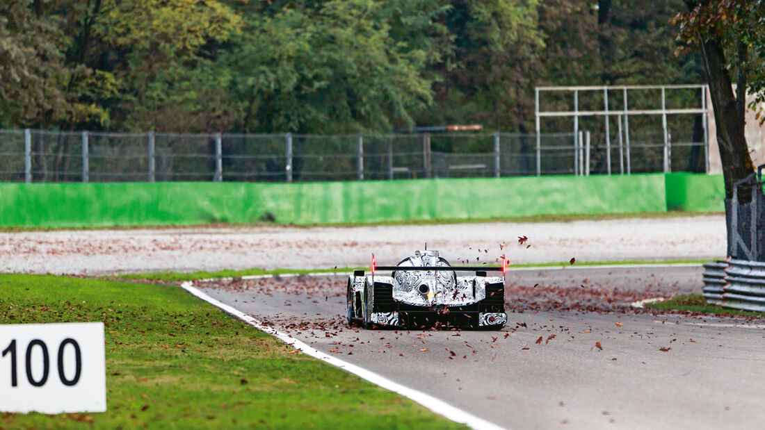 LMP1-Porsche 919 Hybrid, Heckansicht, Monza