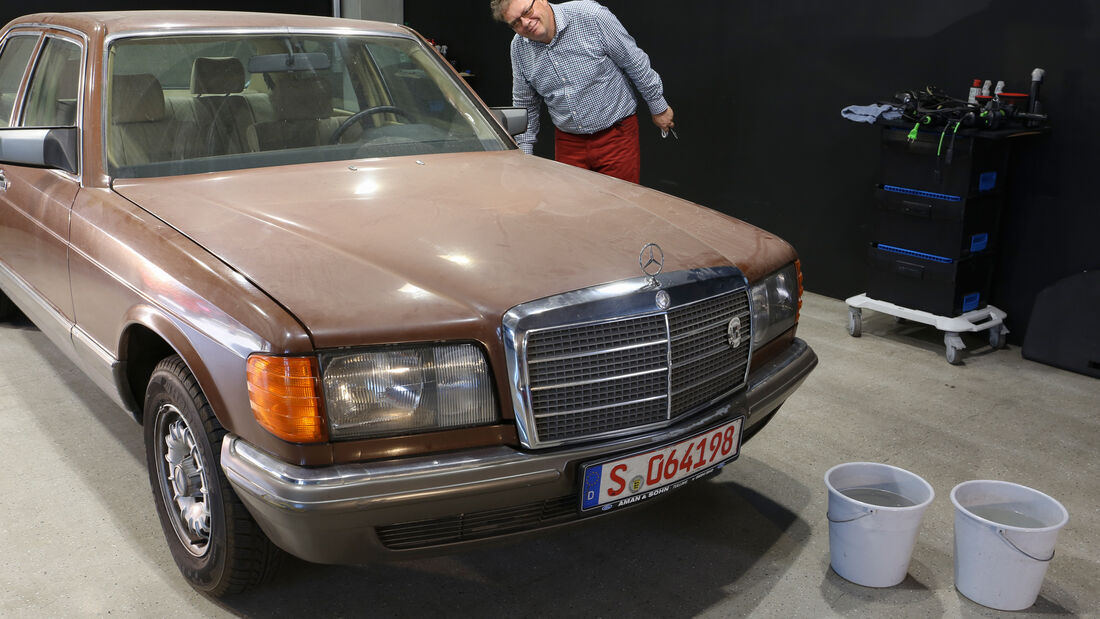 Lackaufbereitung, Mercedes 280 SE