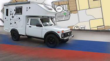 Lada Niva Camper Wohnmobil