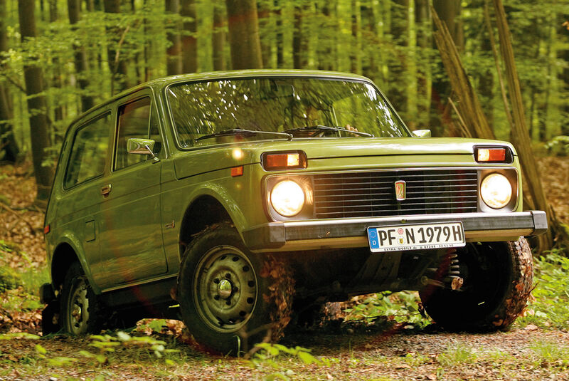 Lada Niva, Frontansicht