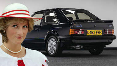 Lady Diana Ford Escort RS Turbo 1 Mk3 Auktion