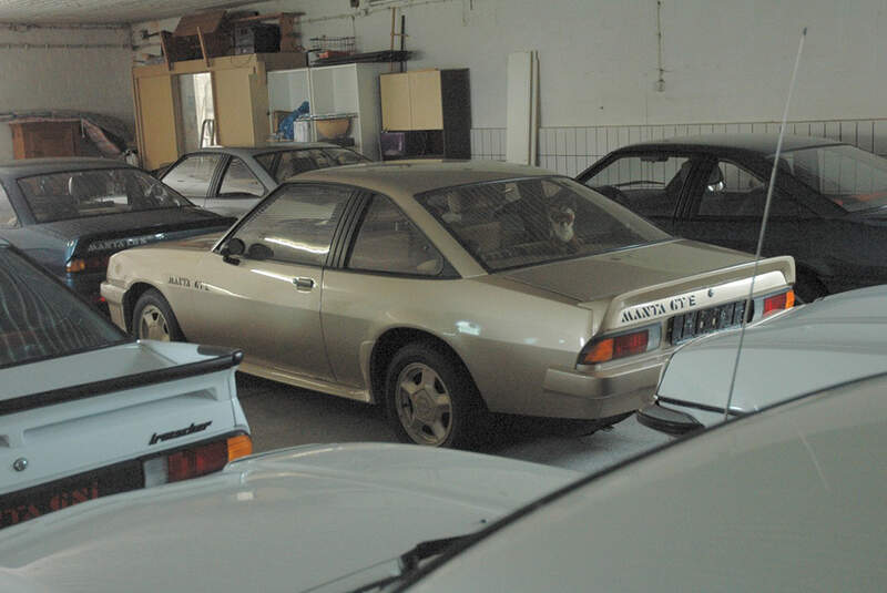 Lagerhalle Opel Manta