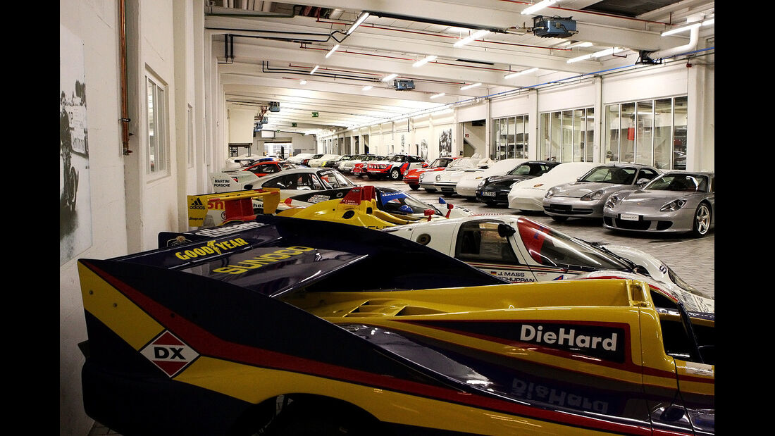Lagerhallen Porsche Museum 