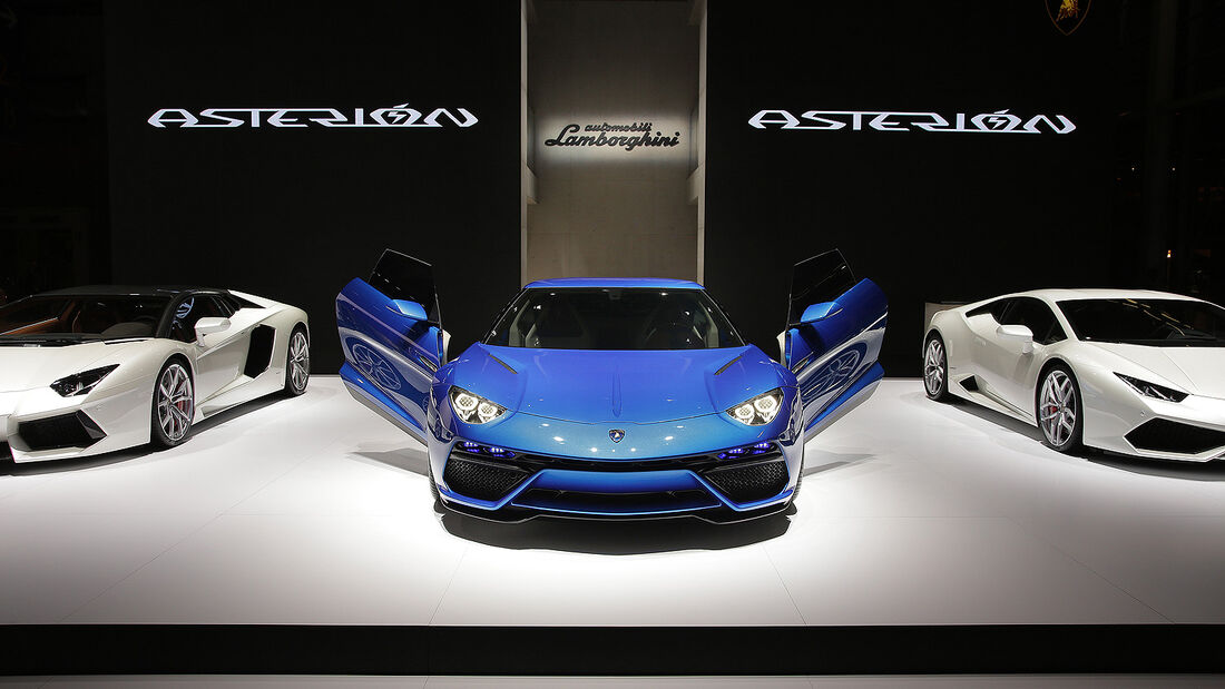 Lamborghini Asterión, Hybridsportwagen, Autosalon Paris 2014 