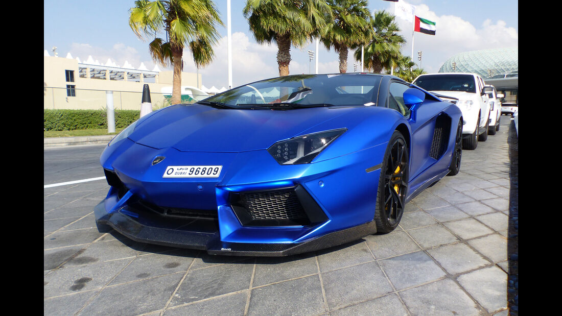 Lamborghini Aventador - GP Abu Dhabi - Carspotting 2015