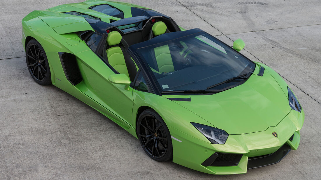 Lamborghini Aventador LP 700-4 Roadster, Frontansicht