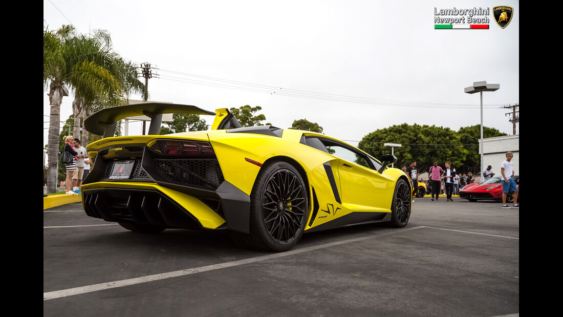 Lamborghini Aventador SV - 200 mph Supercarshow - Newport Beach - Juli 2016