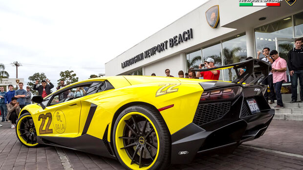 Lamborghini Aventador - Supercar Show - Lamborghini Newport Beach