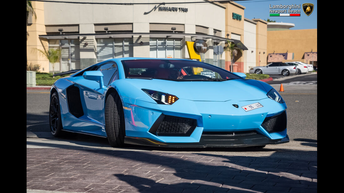 Lamborghini Aventador - Supercar-Show - Newport Beach - Oktober 2016