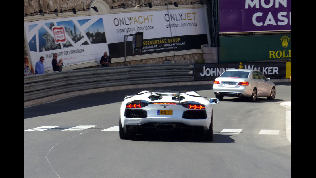 Lamborghini - Car Spotting - Formel 1 - GP Monaco - 25. Mai 2014