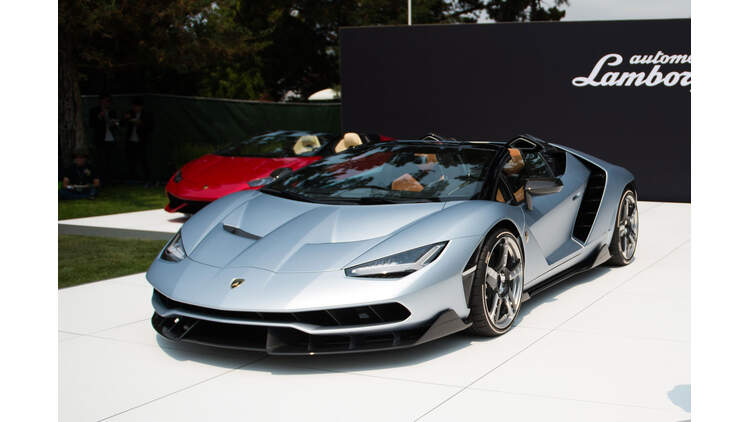 Lamborghini Centenario Roadster Ohne Dach Fur Pebble Beach Auto Motor Und Sport