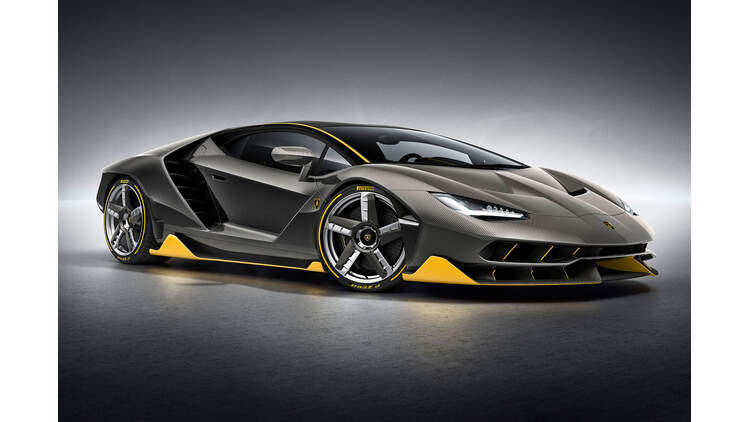Lamborghini Centenario In Genf 770 Ps 40 Exemplare 23 5 S Fur Tempo 300 Auto Motor Und Sport