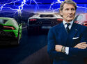 Lamborghini Chef CEO Stephan WInkelmann Huracan Aventador Urus Elektro Hybrid Collage