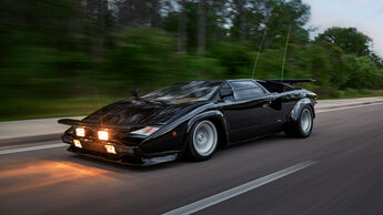 Lamborghini Countach - 45 Jahre auf dem Highway ist die Hölle los