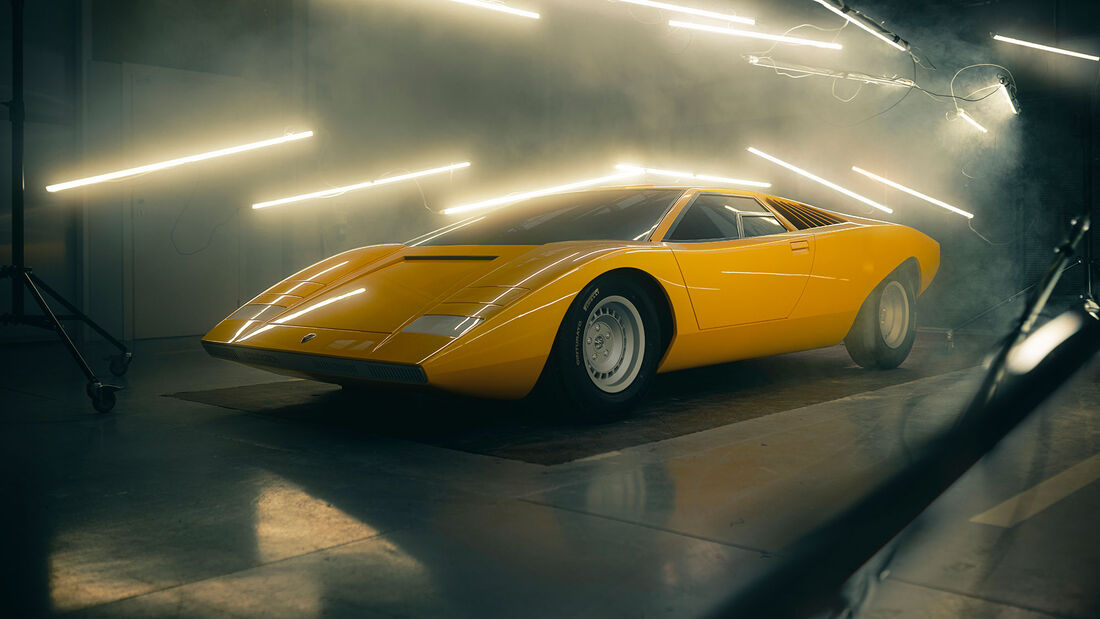 Lamborghini Countach LP 500 Rekonstruktion