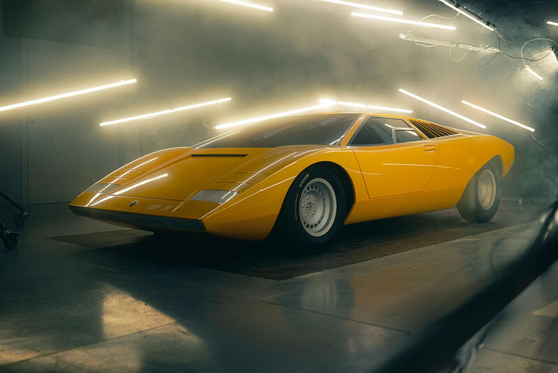 Lamborghini Countach LP 500 Rekonstruktion