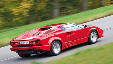 Lamborghini Countach, Seitenansicht